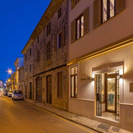 אפרטהוטל לןקמאג'ור Boutique Hostal "Born53" Im Stadtkern Von Llucmajor, Mallorca מראה חיצוני תמונה
